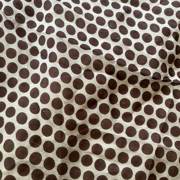 Modern Dot Silk Scarf - Picture 3 of 6